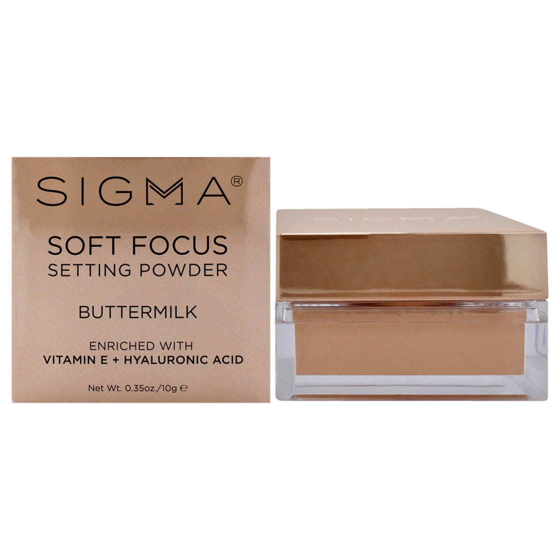 Soft Focus Setting Powder - Buttermilk by SIGMA for Women - 0.35 oz Powder