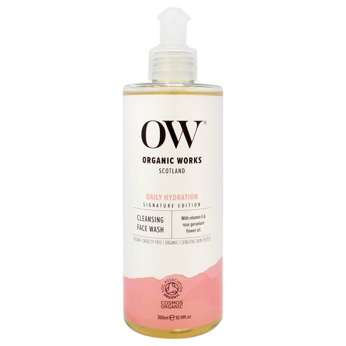 Daily Hydration Cleansing Face Wash by Organic Works for Unisex - 10.14 oz Face Wash