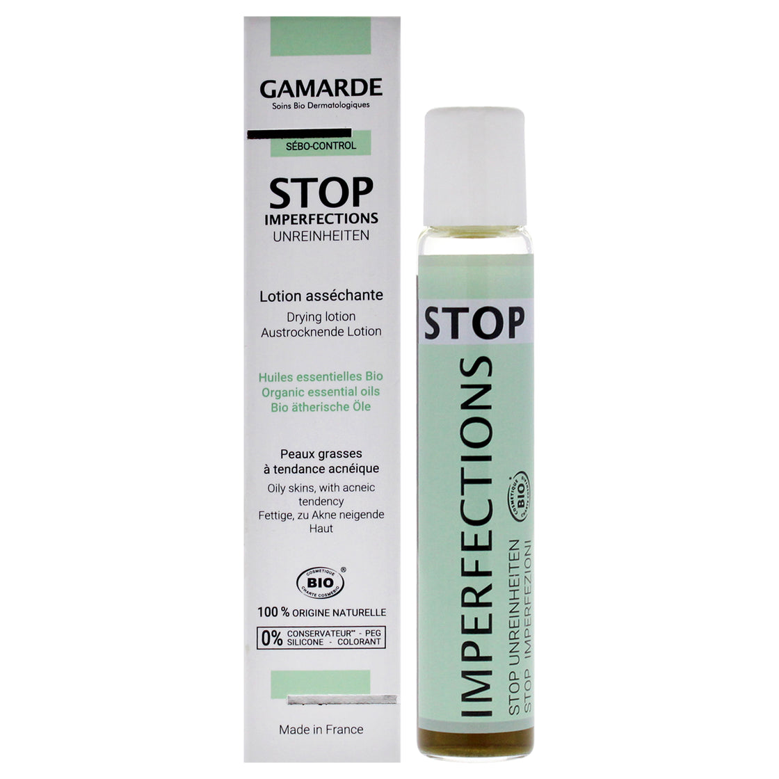 Stop Imperfections Drying Lotion by Gamarde for Women - 0.33 oz Lotion