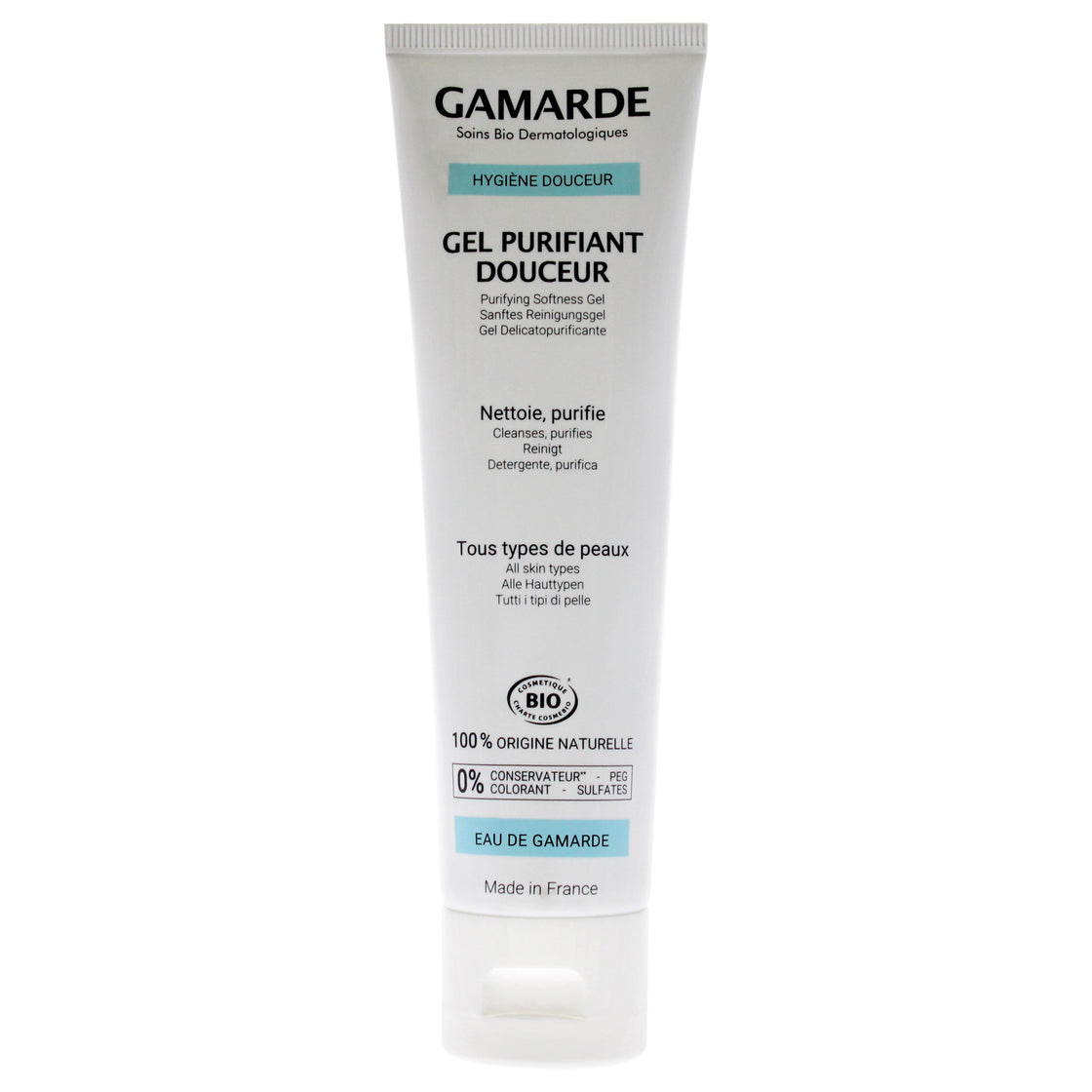 Purifying Softness Gel by Gamarde for Women - 3.38 oz Gel