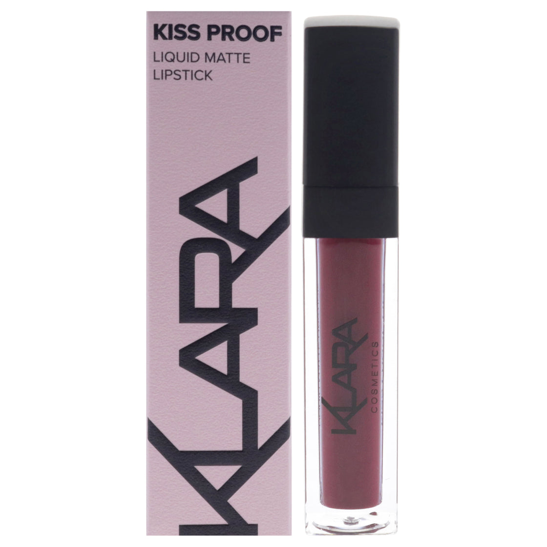 Kiss Proof Lipstick Liquid Matte - 16 Sexy Marsala by Klara for Women - 0.27 oz Lipstick