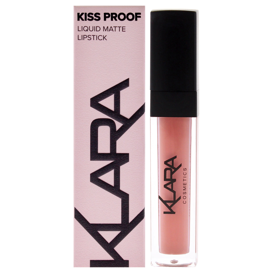 Kiss Proof Lipstick Liquid Matte - 22 Au Naturel by Klara for Women - 0.27 oz Lipstick