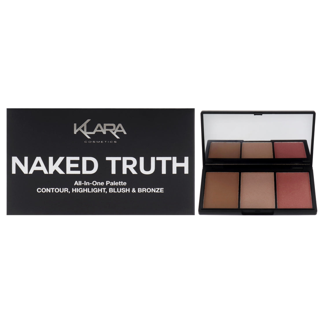 All-In-One Palette - Naked Truth by Klara for Women - 0.35 oz Makeup