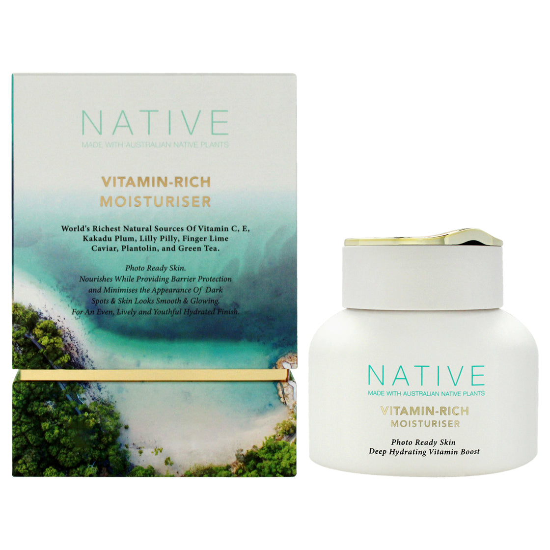 Native Vitamin Rich Moisturiser by Klara for Women - 1.69 oz Moisturizer