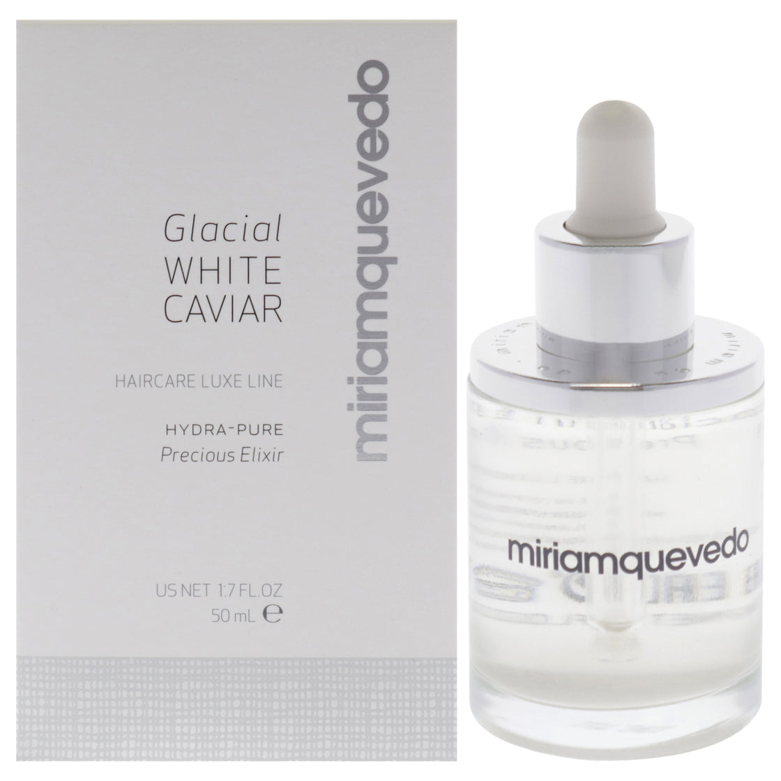 Glacial White Caviar Hydra Pure Precious Elixir by Miriam Quevedo for Unisex - 1.7 oz Serum