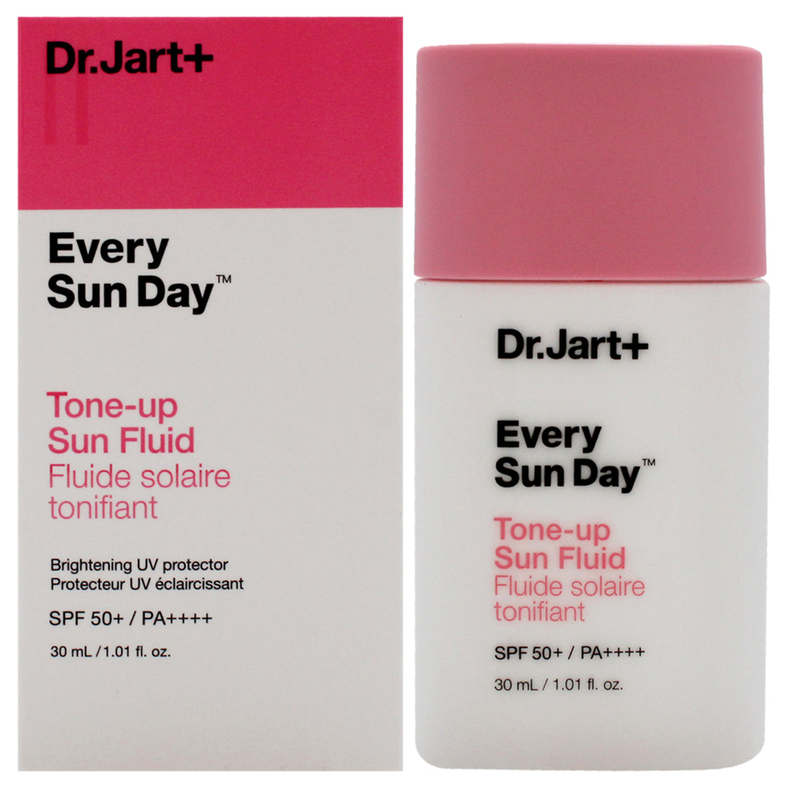 Every Sun Day Tone-Up Sun Fluid SPF 50 by Dr. Jart+ for Unisex - 1.01 oz Sunscreen