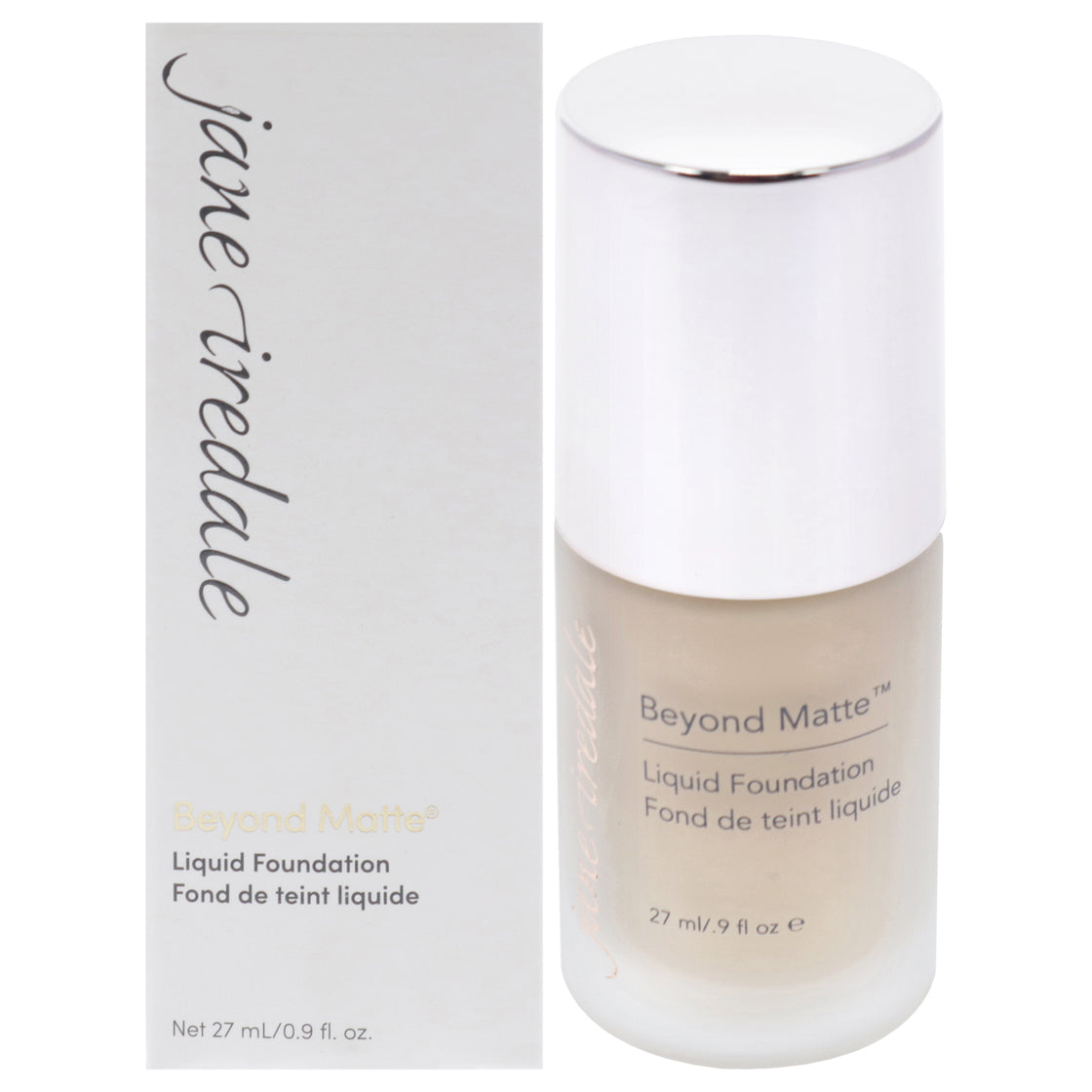 Beyond Matte Liquid Foundation - M5 Light to Medium With Gold Undertones by Jane Iredale for Women - 0.9 oz Foundation