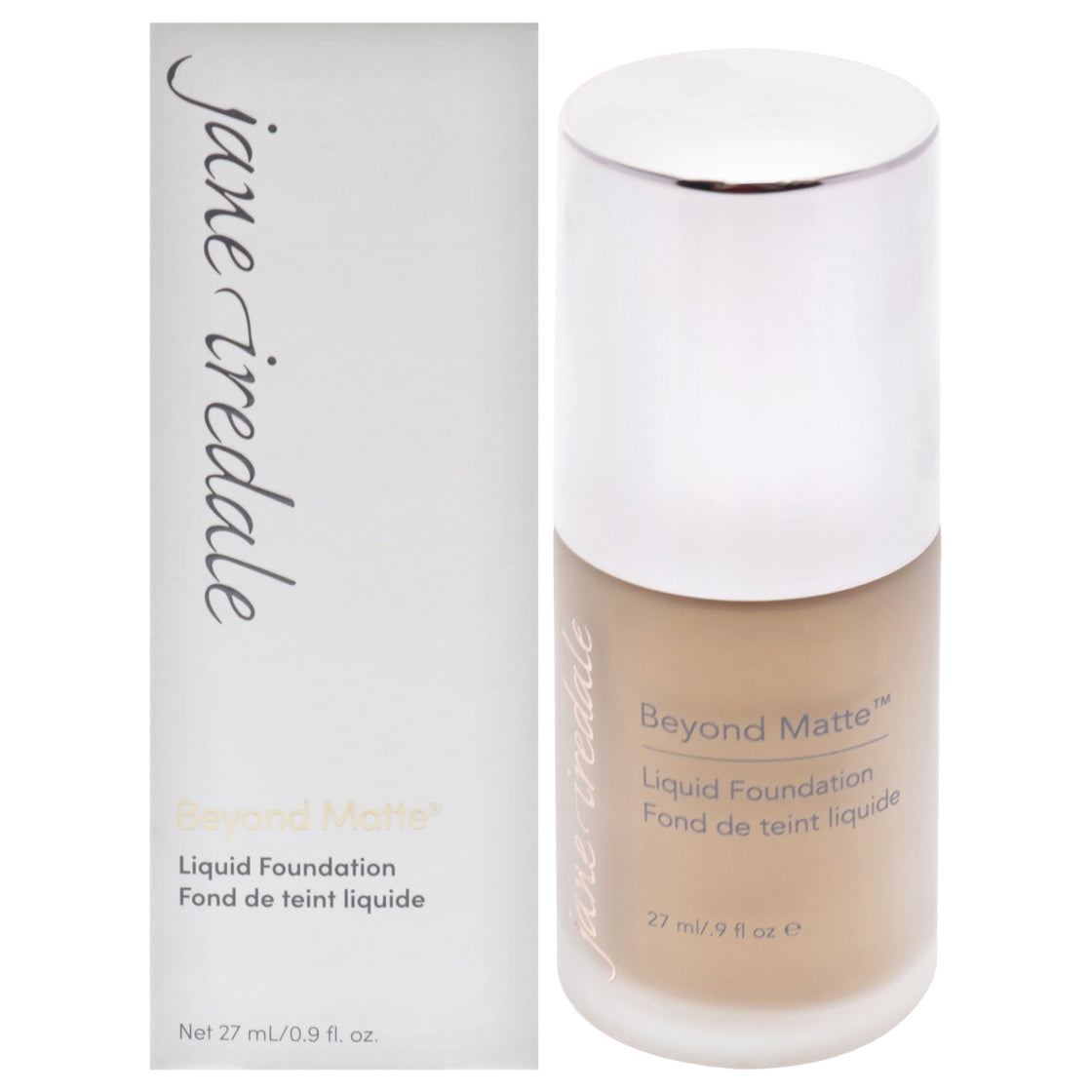 Beyond Matte Liquid Foundation - M8 Medium Neutral by Jane Iredale for Women - 0.9 oz Foundation