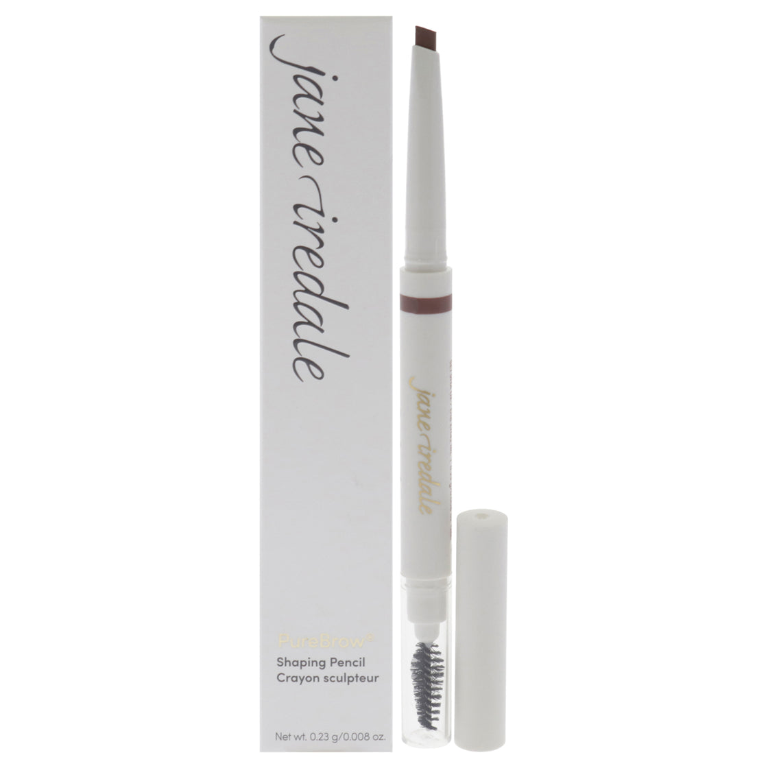 PureBrow Shaping Pencil - Ash Blonde by Jane Iredale for Women - 0.008 oz Eyebrow