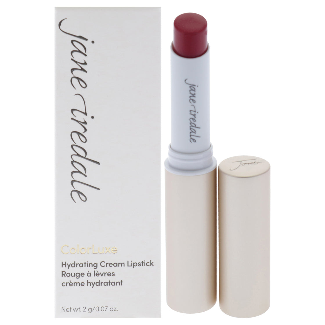 ColorLuxe Hydrating Cream Lipstick - Candy Apple by Jane Iredale for Women - 0.07 oz Lipstick