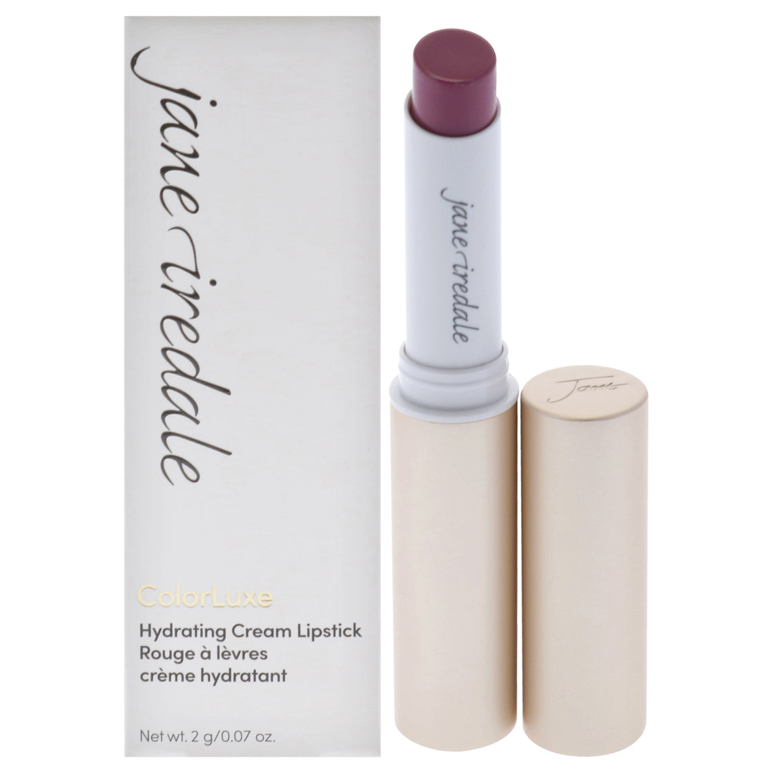 ColorLuxe Hydrating Cream Lipstick - Mulberry by Jane Iredale for Women - 0.07 oz Lipstick