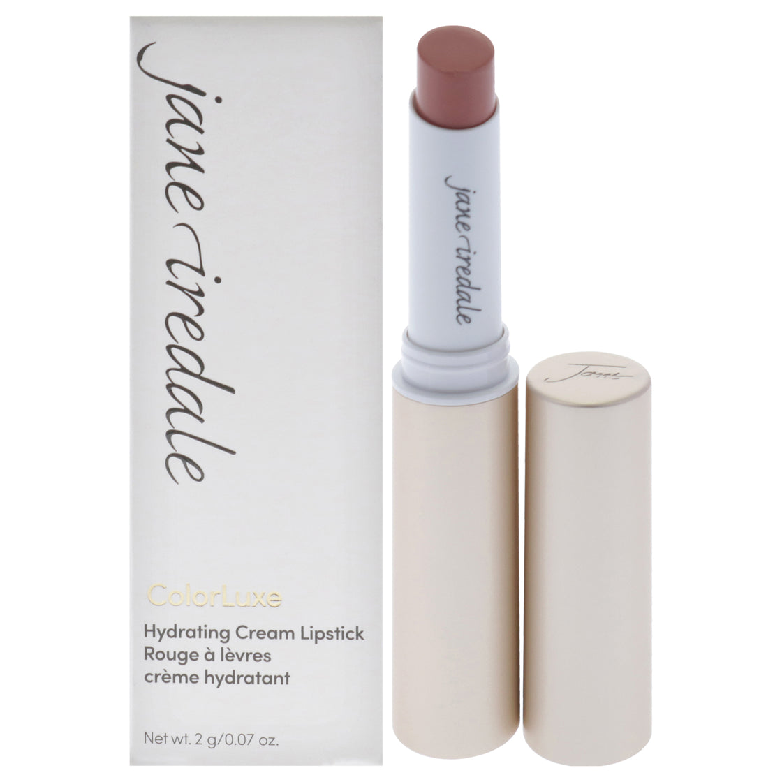 ColorLuxe Hydrating Cream Lipstick - Toffee by Jane Iredale for Women - 0.07 oz Lipstick