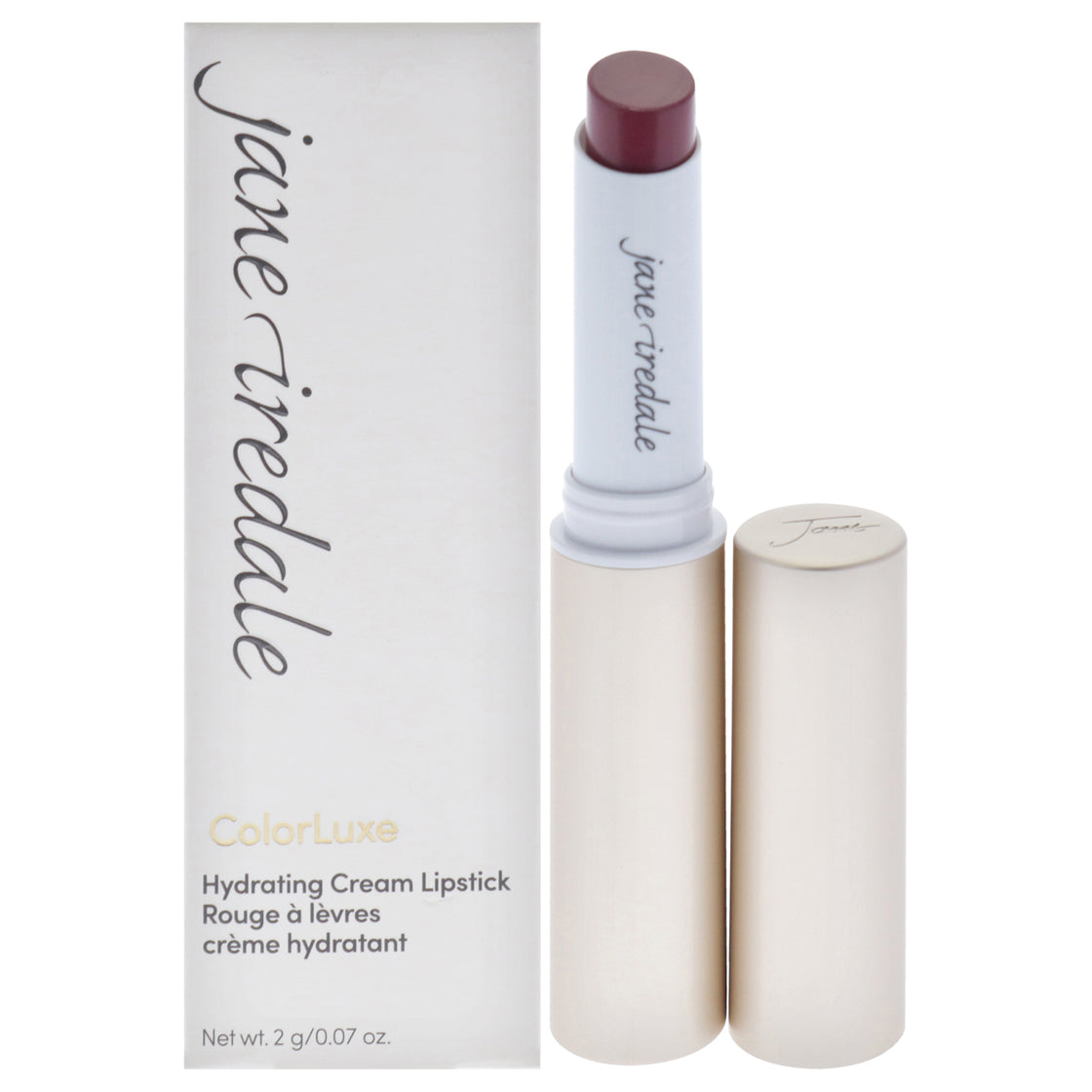 ColorLuxe Hydrating Cream Lipstick - Rosebud by Jane Iredale for Women - 0.07 oz Lipstick