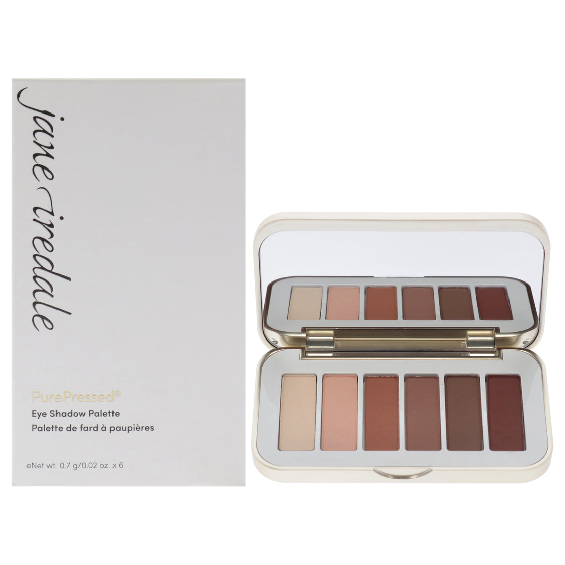 PurePressed Eye Shadow Palette - Naturally Matte by Jane Iredale for Women - 0.12 oz Eye Shadow