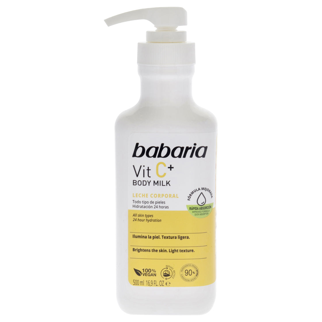 Vitamin C Plus Body Milk by Babaria for Unisex - 16.9 oz Body Milk