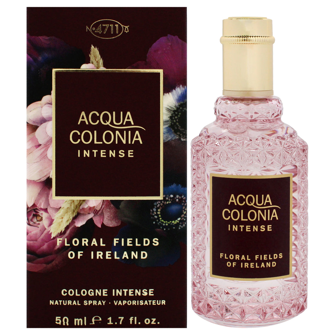 4711 Acqua Colonia Intense - Floral Fields Of Ireland by Muelhens for Unisex - 1.7 oz Cologne Spray