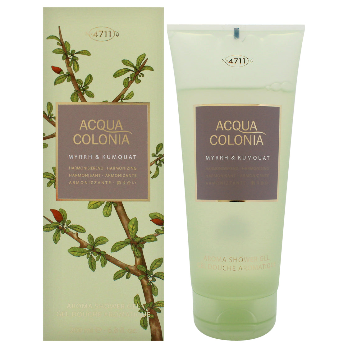 4711 Acqua Colonia - Myrrh and Kumquat by Muelhens for Unisex - 6.8 oz Shower Gel