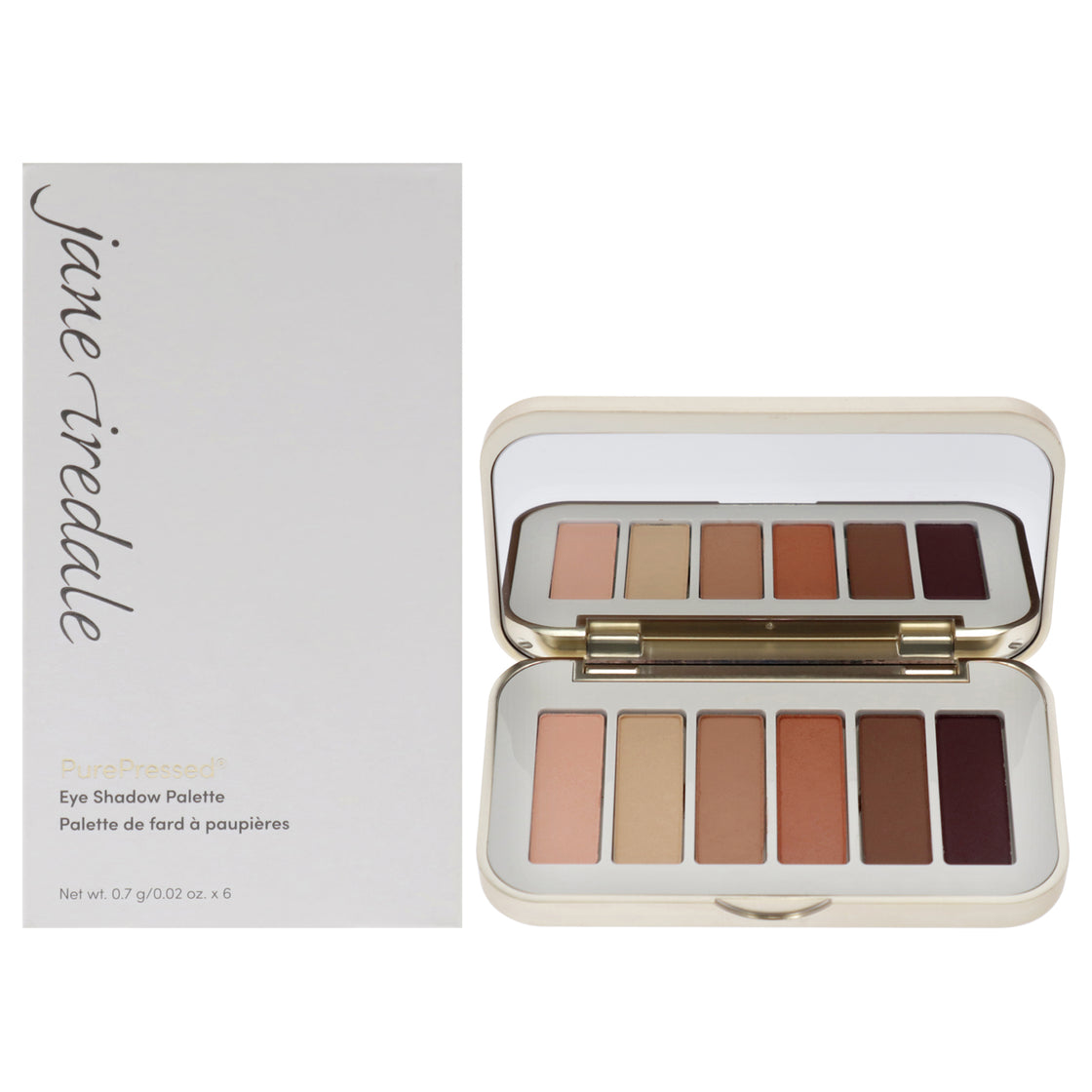 PurePressed Eye Shadow Palette - Pure Basic by Jane Iredale for Women - 0.12 oz Eye Shadow