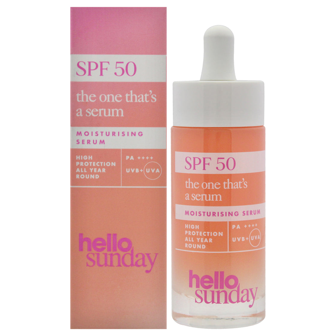 The One Thats a Serum SPF 50 by Hello Sunday for Unisex - 1.1 oz Serum