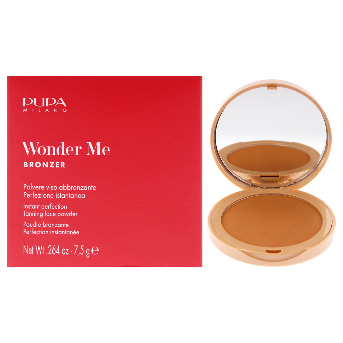 Wonder Me Bronzer - 004 Dark Warm by Pupa Milano for Women - 0.264 oz Bronzer