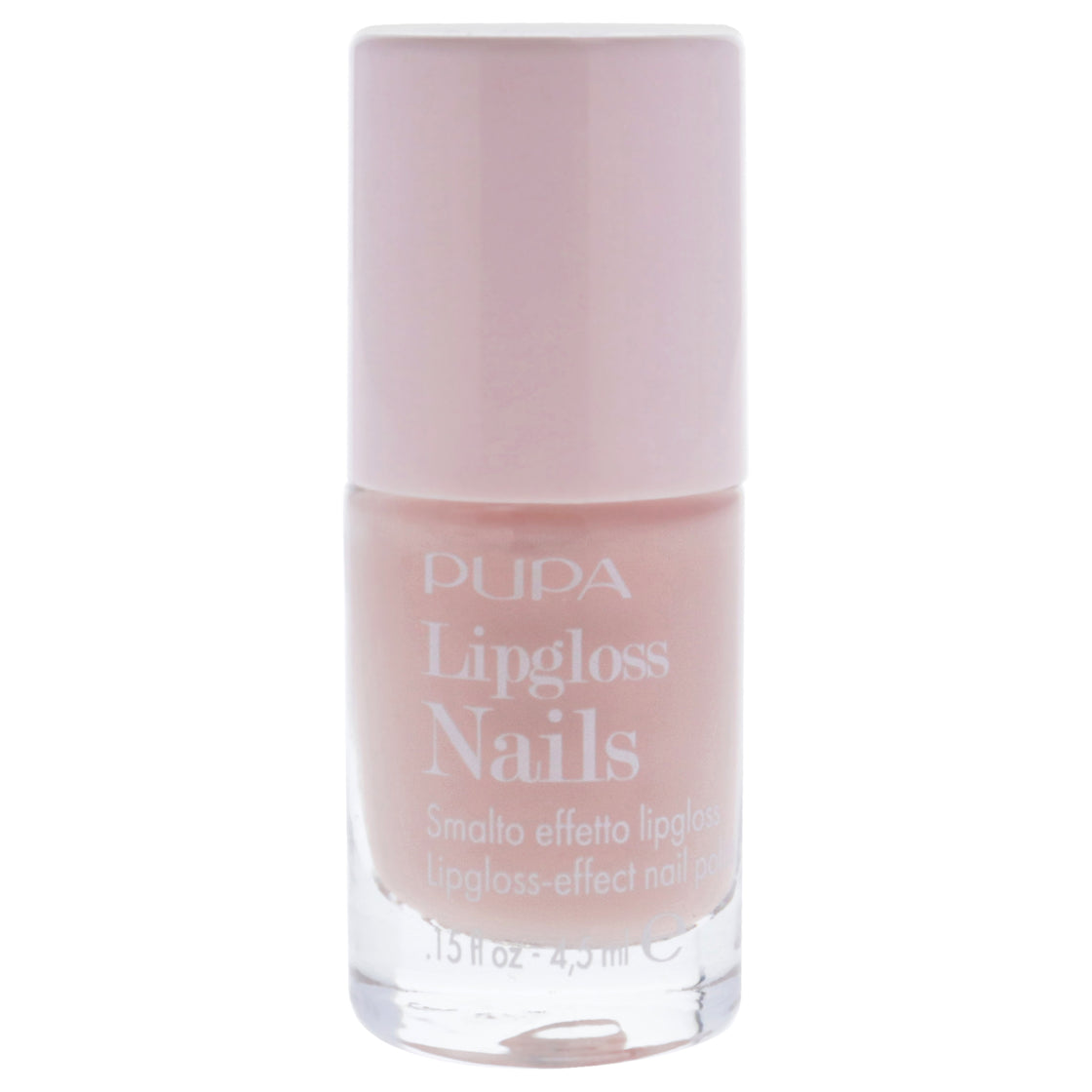 Lipgloss Nails Polish - 005 Fair Nude by Pupa Milano for Women - 0.15 oz Nail Polish