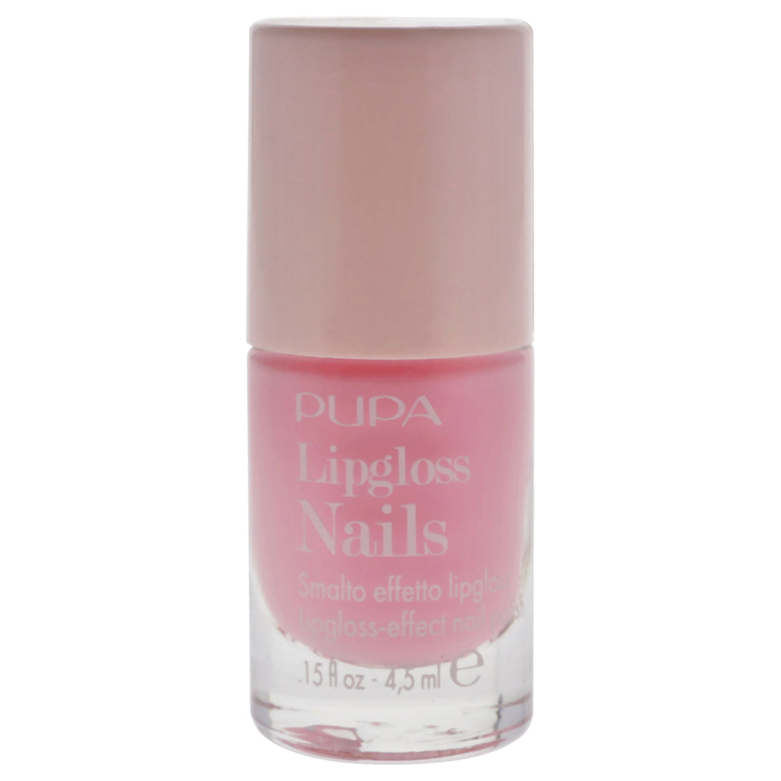 Lipgloss Nails Polish - 003 Candy Pink by Pupa Milano for Women - 0.15 oz Nail Polish