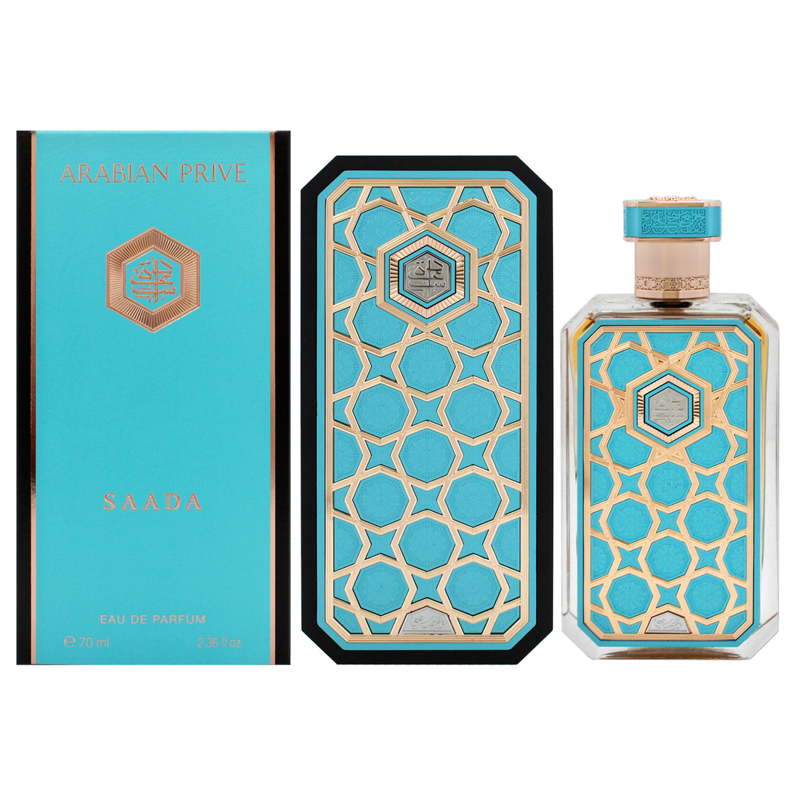 Arabian Prive Saada by Rasasi for Unisex - 2.36 oz EDP Spray