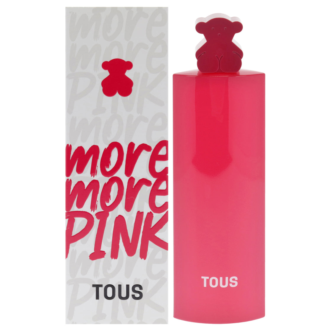 Tous More More Pink by Tous for Women - 3 oz EDT Spray