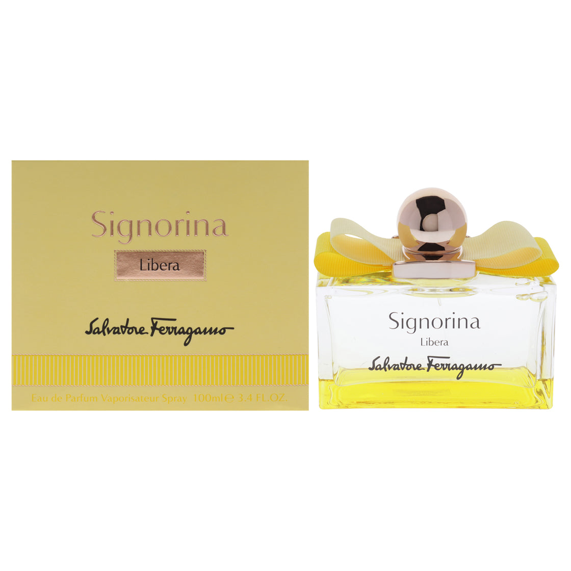 Signorina Libera by Salvatore Ferragamo for Women - 3.4 oz EDP Spray