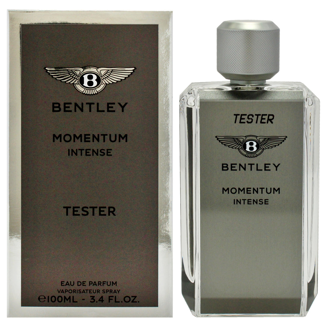 Momentum Intense by Bentley for Men - 3.4 oz EDP Spray (Tester)