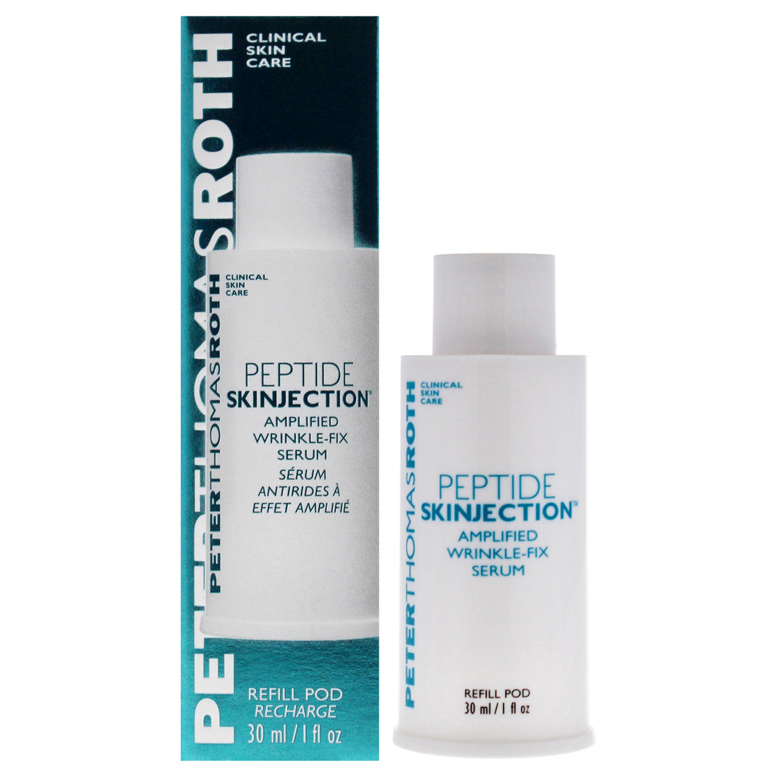 Peptide Skinjection Amplified Wrinkle-Fix Serum by Peter Thomas Roth for Unisex - 1 oz Serum (Refill)