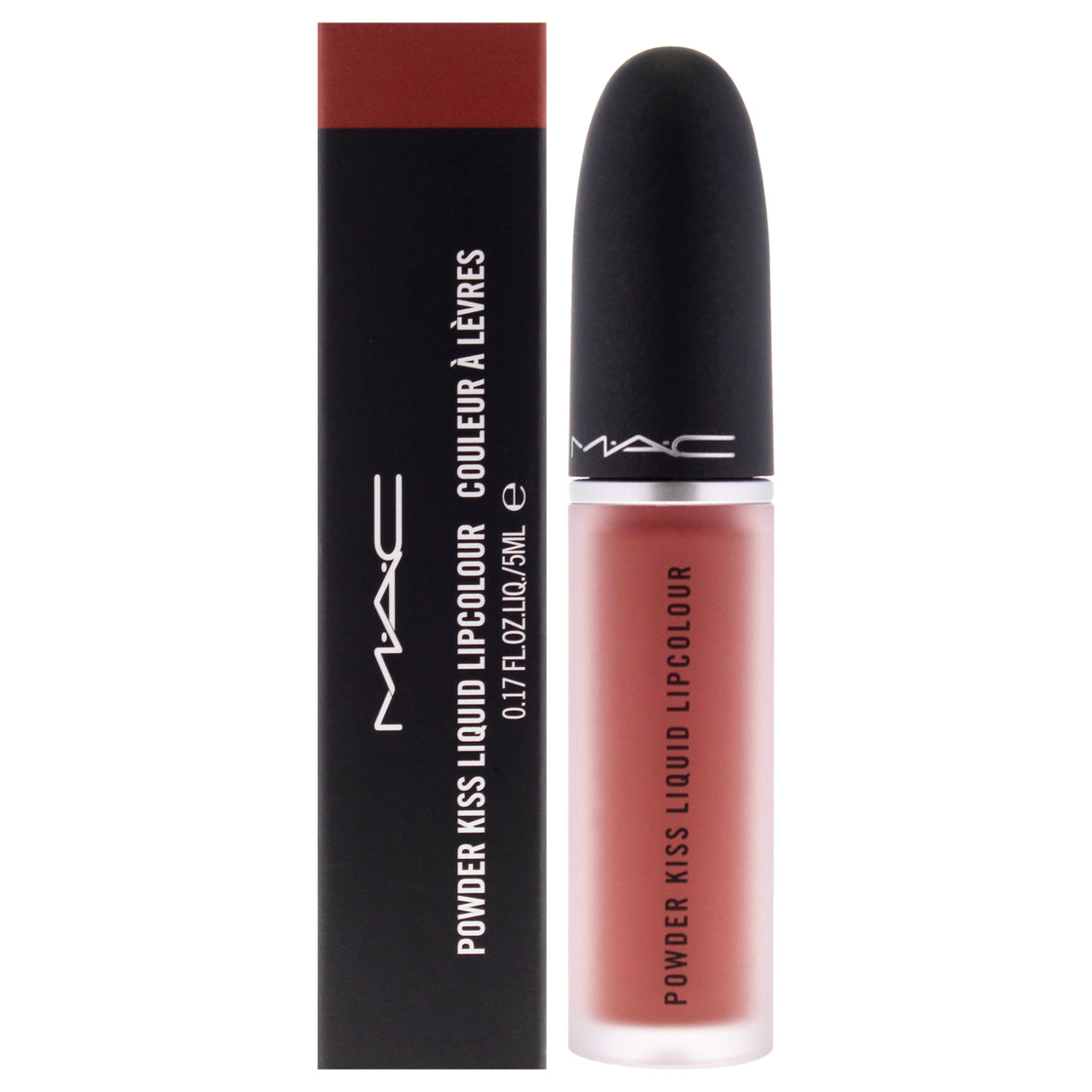 Powder Kiss Liquid Lipcolor - 989 Mull It Over by MAC for Women - 0.17 oz Lipstick