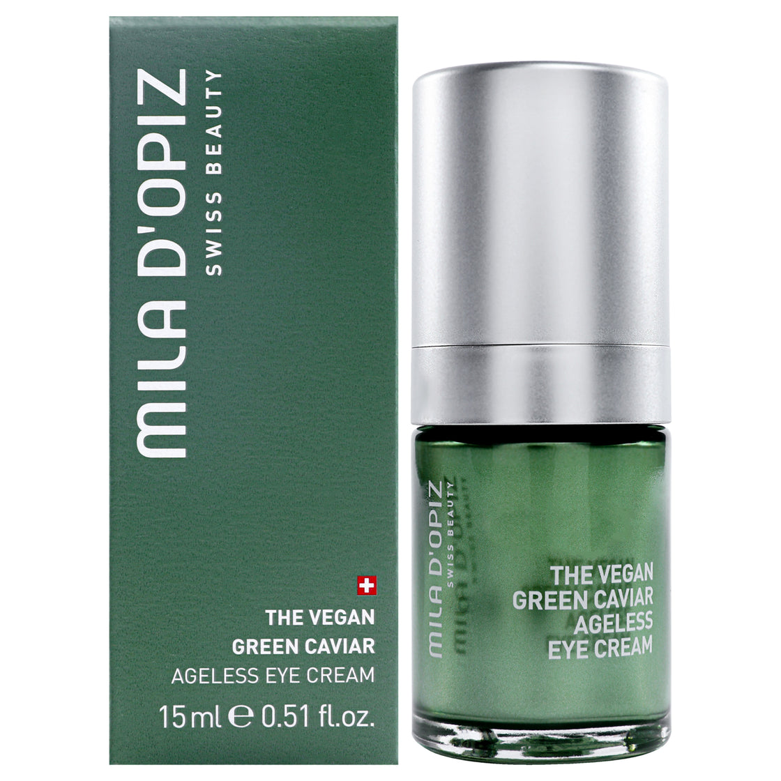 The Vegan Green Caviar Ageless Eye Cream by Mila D Opiz for Women - 0.51 oz Cream