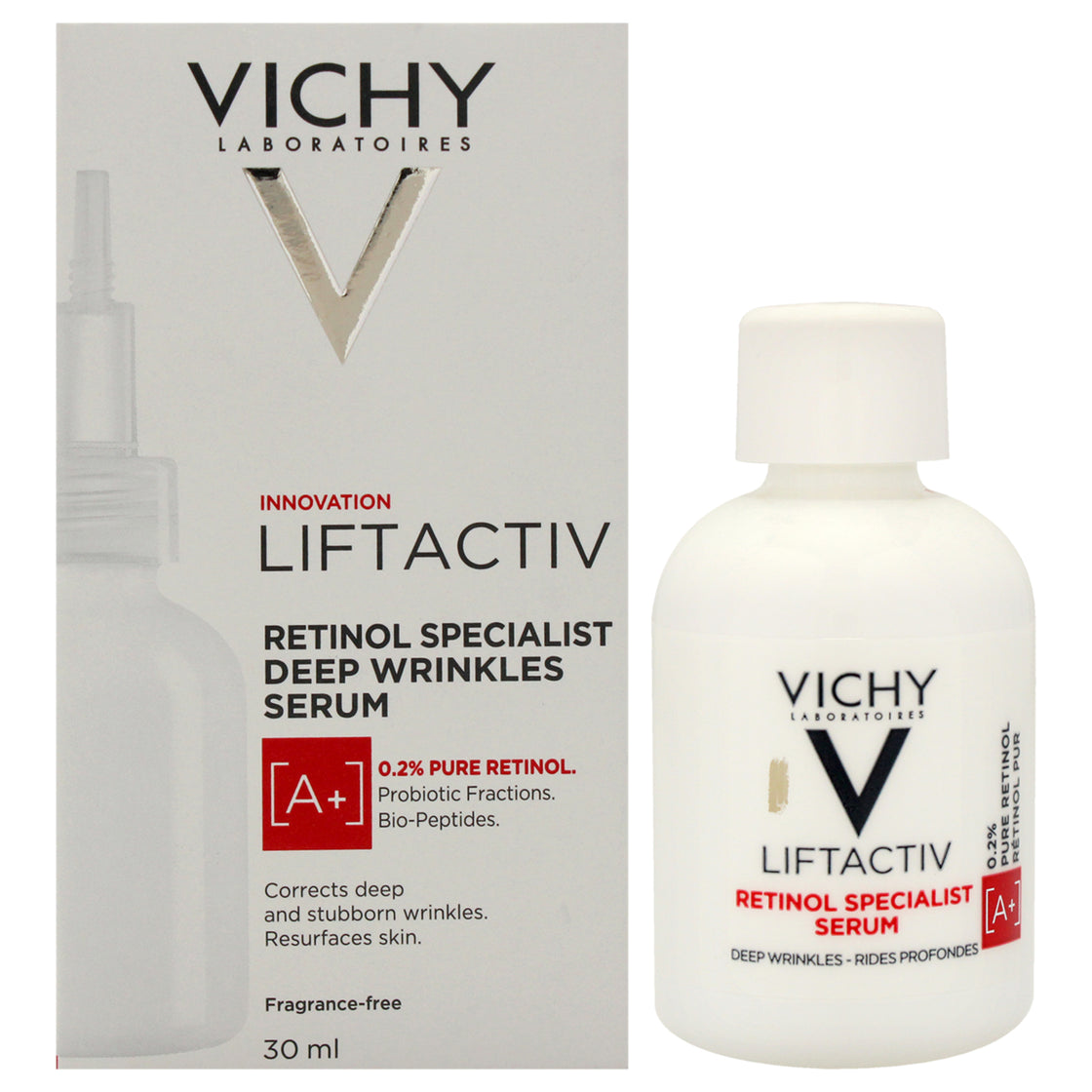 Liftactiv Retinol Specialist Deep Wrinkles Serum by Vichy Laboratories for Unisex - 1 oz Serum