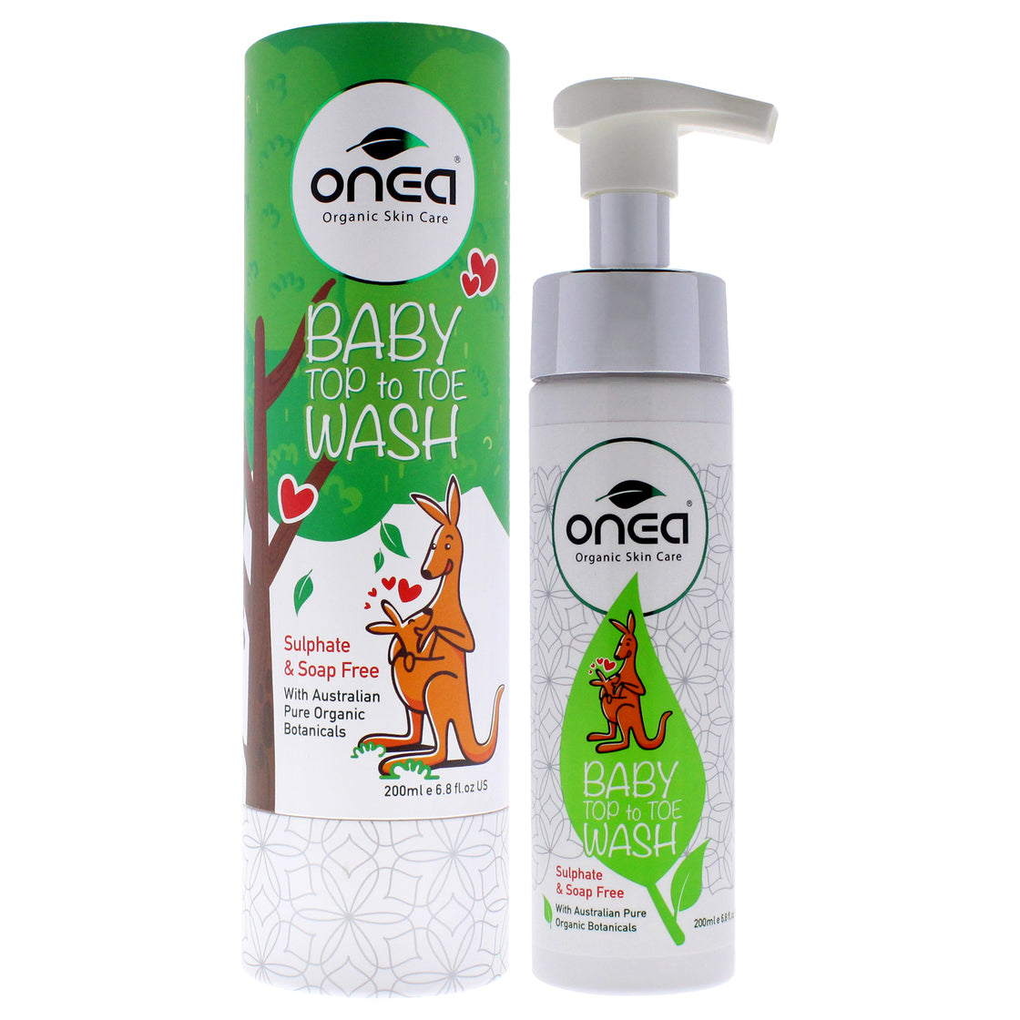 Baby Top to Toe Wash by ONEA for Kids - 6.8 oz Body Wash