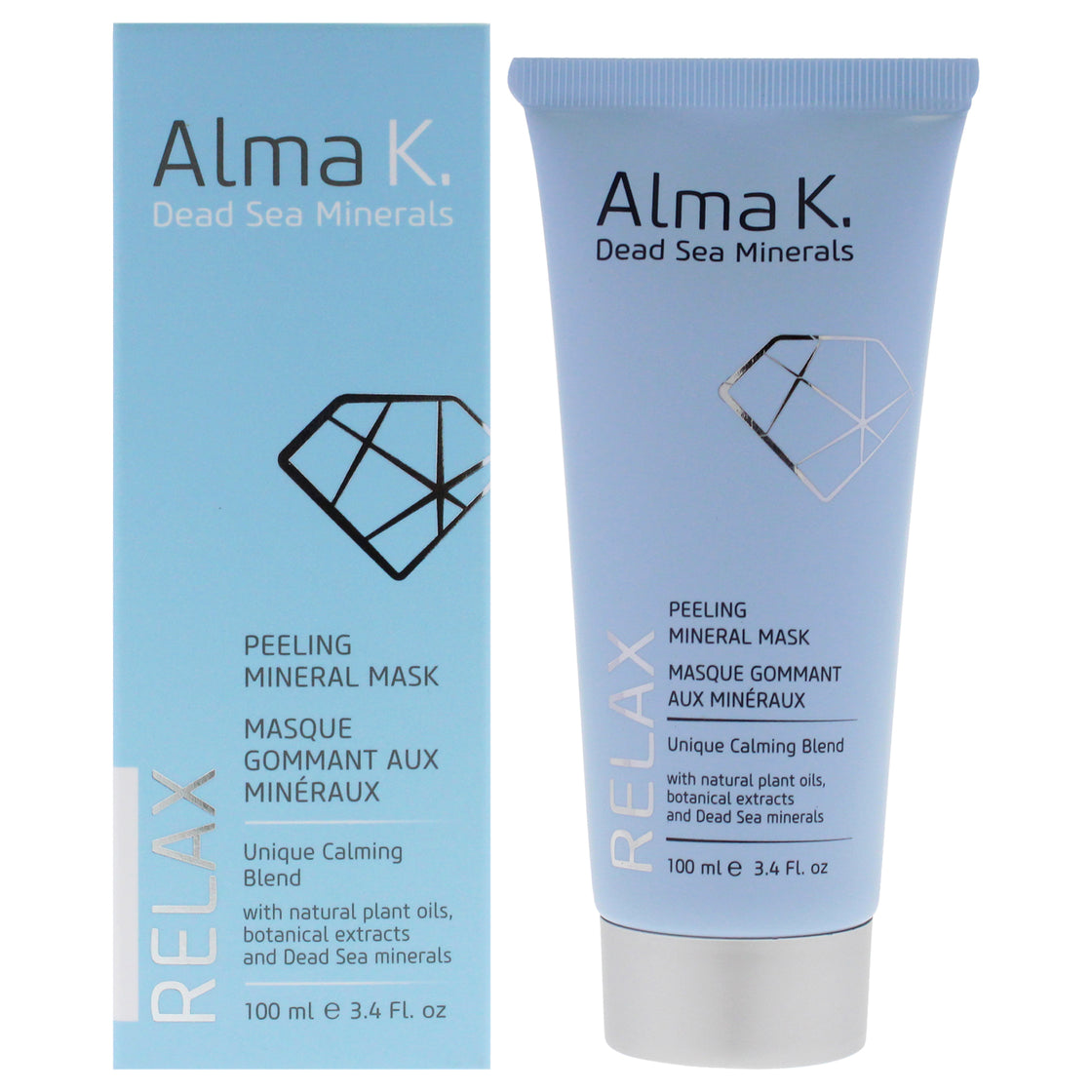 Peeling Mineral Mask by Alma K for Women - 3.4 oz Mask