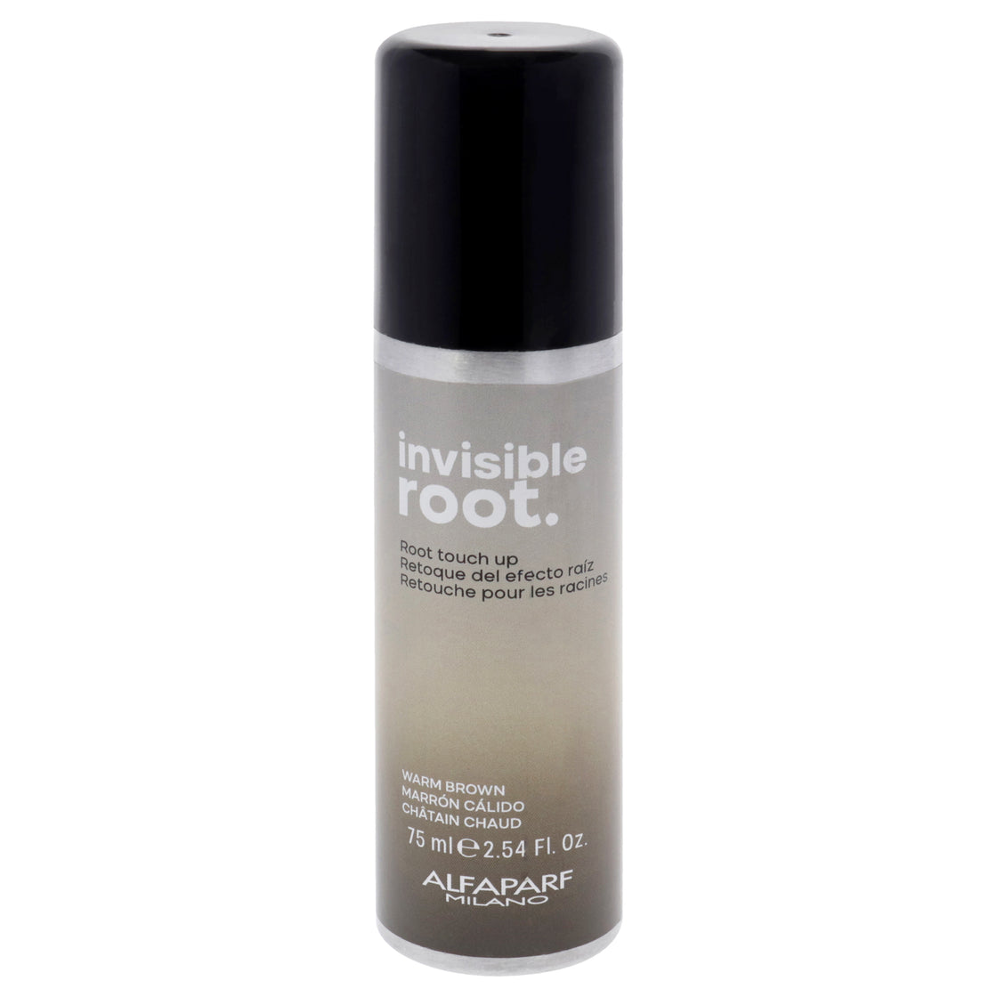 Invisible Root Touch Up Spray - Warm Brown by Alfaparf Milano for Unisex - 2.54 oz Hair Color