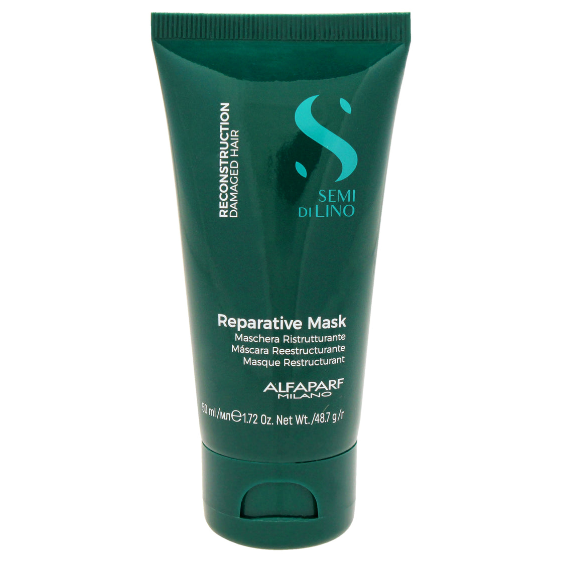 Semi Di Lino Reconstruction Reparative Mask by Alfaparf Milano for Unisex - 1.72 oz Masque