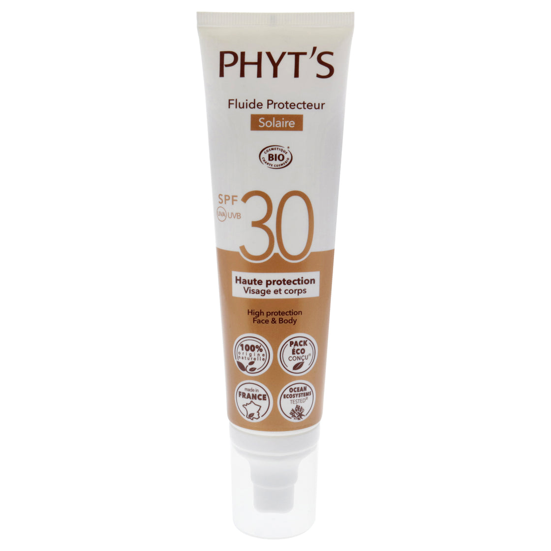 High Protective Face and Body SPF 30 by Phyts for Unisex - 3.3 oz Sunscreen