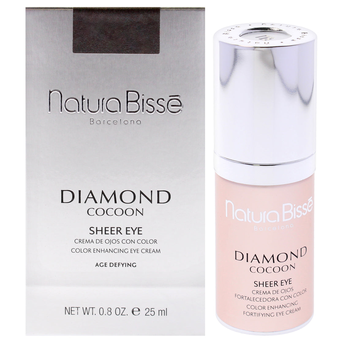 Diamond Cocoon Sheer Color Enchancing Eye Cream by Natura Bisse for Women - 0.8 oz Cream