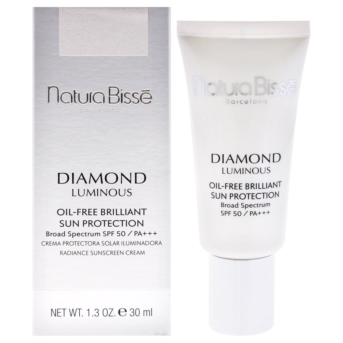 Diamond Luminos Oil free Brilliant Sun Protection SPF 50 PA Plus by Natura Bisse for Women - 1.3 oz Sunscreen