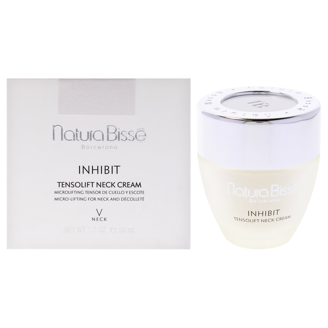 Inhibit Tensolift Neck Cream by Natura Bisse for Women - 1.7 oz Cream