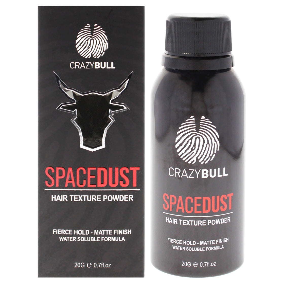 Space Dust Hair Texture Powder by Crazy Bull Hair for Men - 0.7 oz Powder