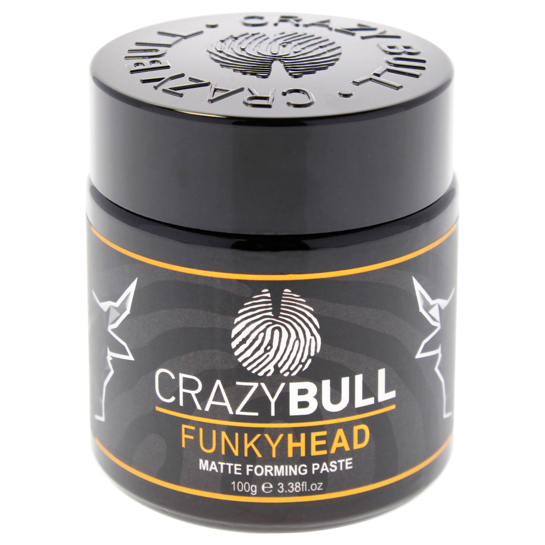 Funky Head Paste - Matte Forming by Crazy Bull Hair for Men - 3.38 oz Paste