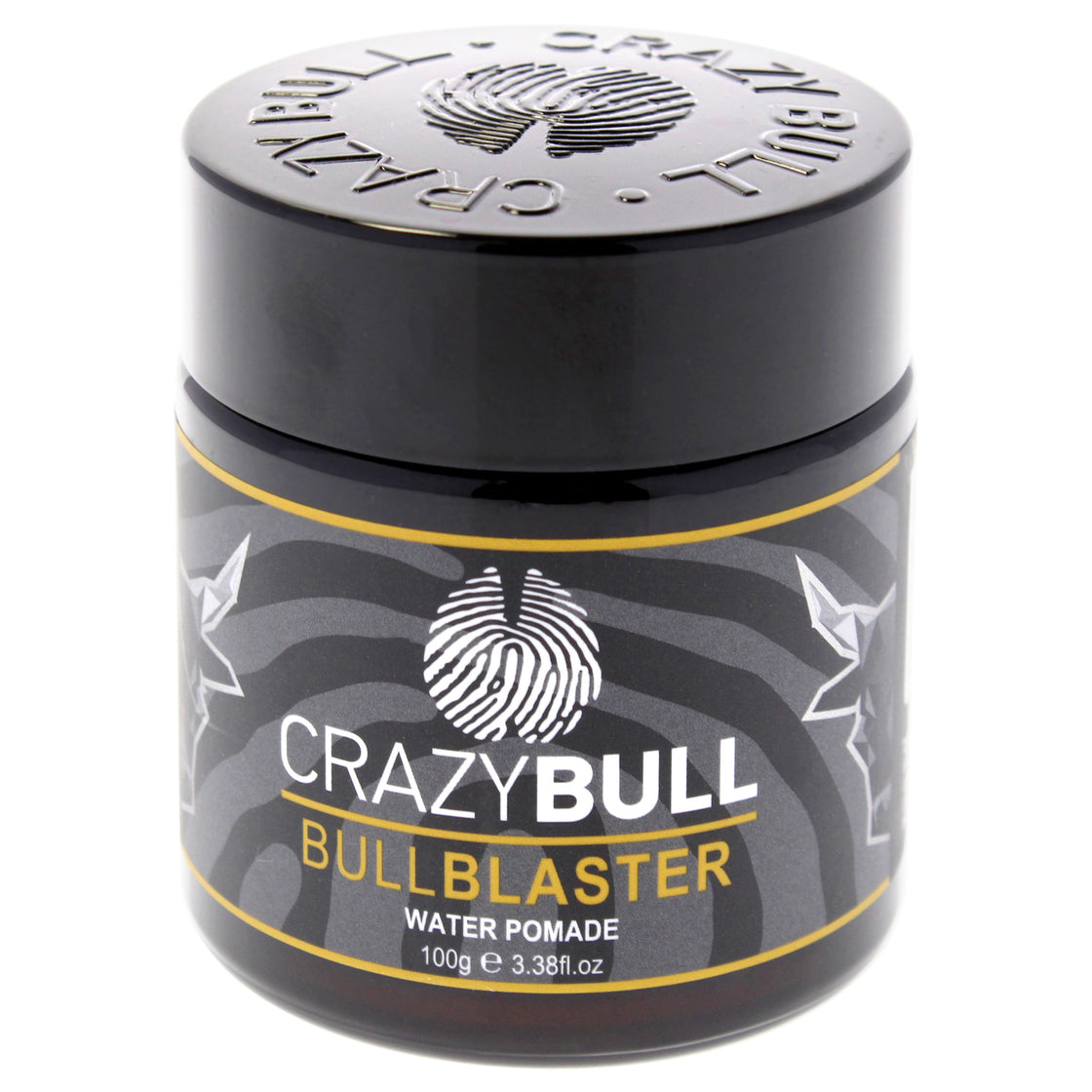 Bull Blaster - Water Pomade by Crazy Bull Hair for Men - 3.38 oz Pomade