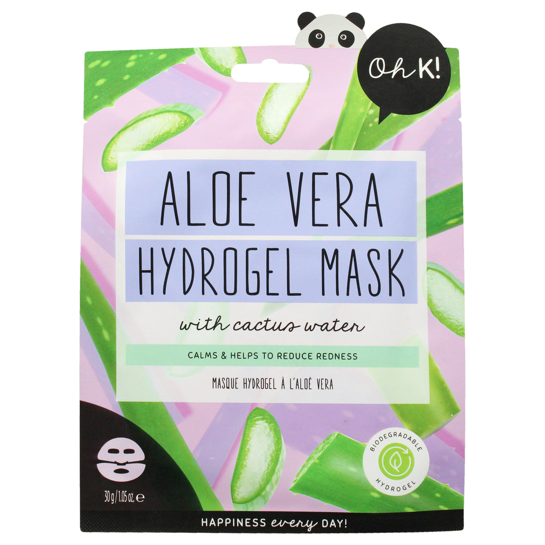 Hydrogel Sheet Mask - Aloe Vera by Oh K! for Unisex - 1 Pc Mask