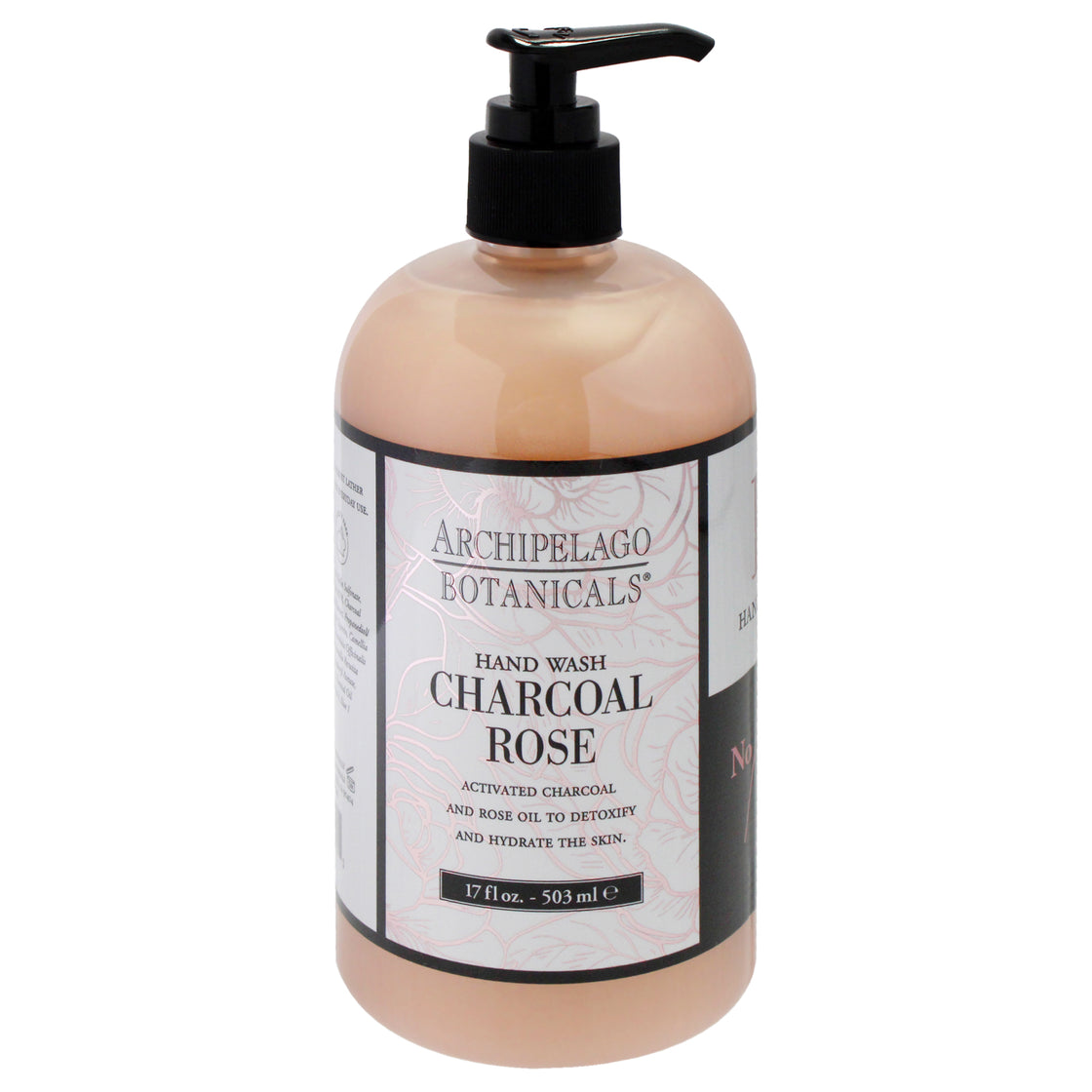 Hand Wash - Charcoal Rose by Archipelago Botanicals for Unisex - 17 oz Hand Wash