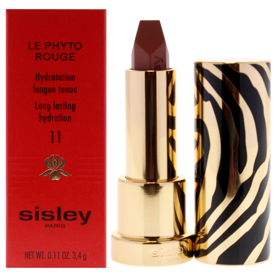 Le Phyto Rouge Lipstick - 11 Beige Tahiti by Sisley for Women - 0.11 oz Lipstick