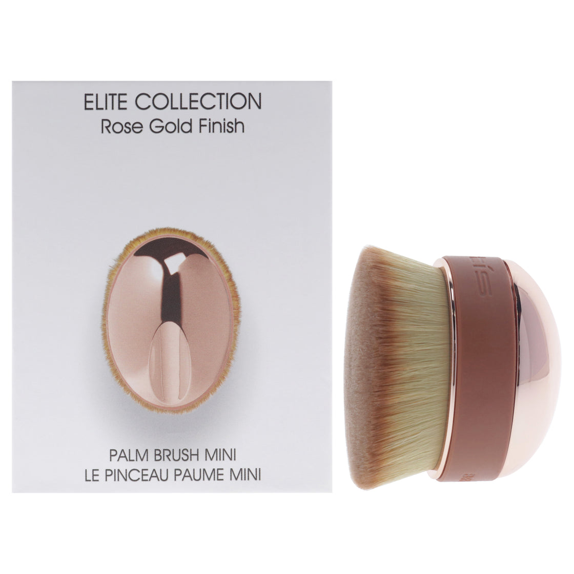 Elite Collection Palm Brush Mini - Rose Gold by Artis for Women - 1 Pc Brush