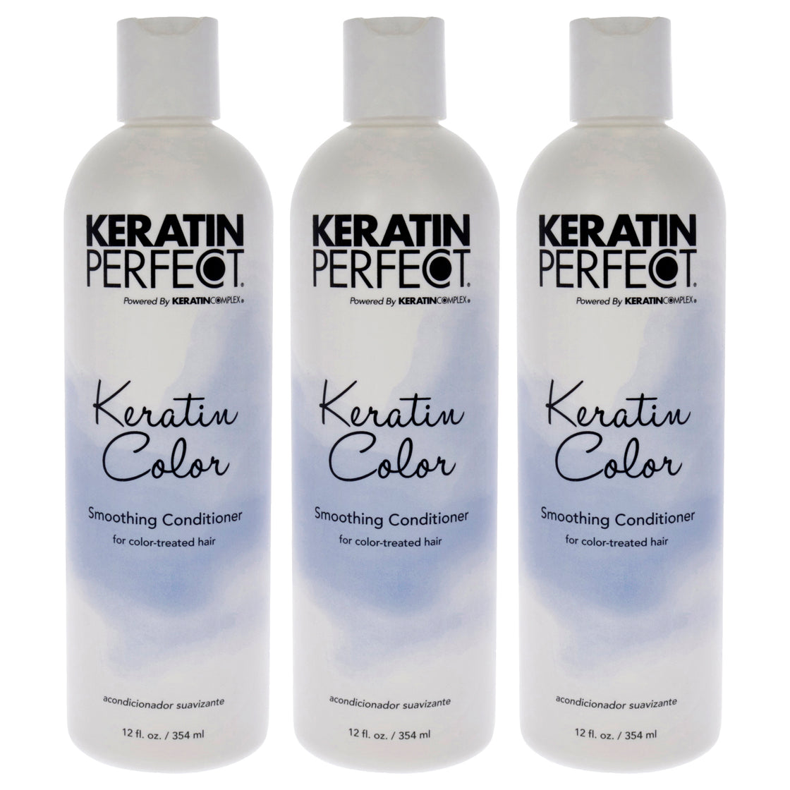 Keratin Color Conditioner by Keratin Perfect for Unisex - 12 oz Conditioner - Pack of 3